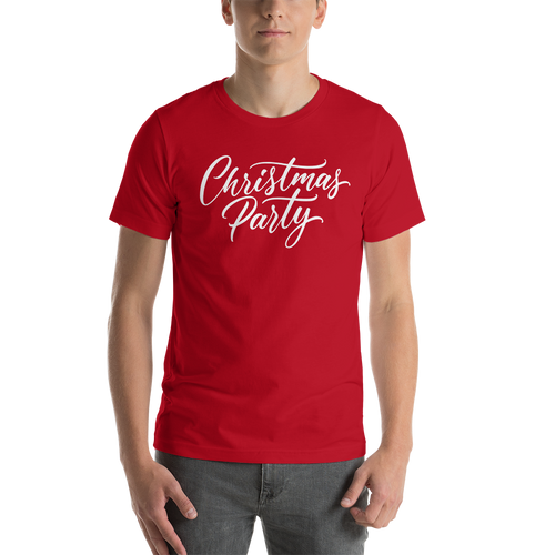 S Christmas Party Short-Sleeve Unisex T-Shirt by Design Express