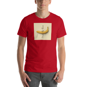 Red / XS I've got a big banana Short-Sleeve Unisex T-Shirt by Design Express