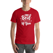 Red / XS Be the Best Version of You Short-Sleeve Unisex T-Shirt by Design Express