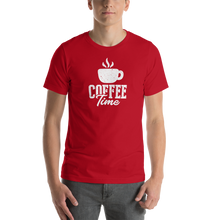 Red / XS Coffee Time Short-Sleeve Unisex T-Shirt by Design Express