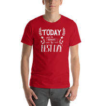 Red / XS Today is always the best day Short-Sleeve Unisex T-Shirt by Design Express