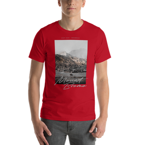 Red / XS Mount Bromo Unisex T-shirt by Design Express