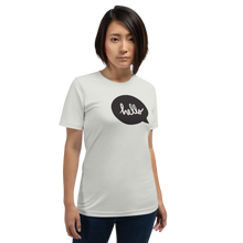 Silver / S Hello Unisex T-Shirt by Design Express