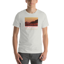 Silver / S Volcano Front Short-Sleeve Unisex T-Shirt by Design Express