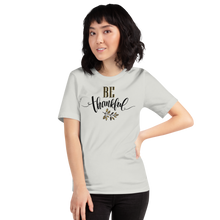 Silver / S Be Thankful Unisex T-Shirt by Design Express