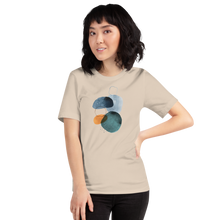 Soft Cream / S Peace Abstract Art Short-Sleeve Unisex T-Shirt by Design Express