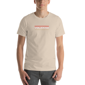 Soft Cream / XS Volcano Back Short-Sleeve Unisex T-Shirt by Design Express