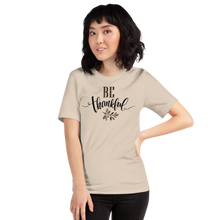 Soft Cream / XS Be Thankful Unisex T-Shirt by Design Express