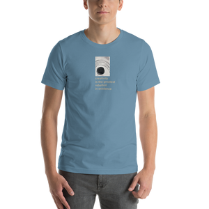 Steel Blue / S Creativity is the greatest rebellion in existence Short-Sleeve Unisex T-Shirt by Design Express