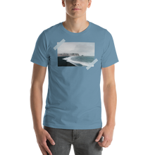 Steel Blue / S You attract what you vibrate Short-Sleeve Unisex T-Shirt by Design Express