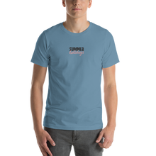 Steel Blue / S Summer Holidays Short-Sleeve Unisex T-Shirt by Design Express