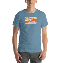 Steel Blue / S Surround Yourself with Happiness Unisex T-Shirt by Design Express