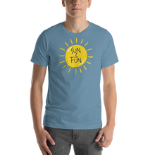 Steel Blue / S Sun & Fun Unisex T-Shirt by Design Express