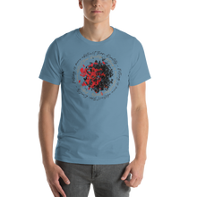 Steel Blue / S Nothing is more abstarct than reality Circle Unisex T-Shirt by Design Express