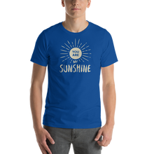 True Royal / S You are my Sunshine Short-Sleeve Unisex T-Shirt by Design Express