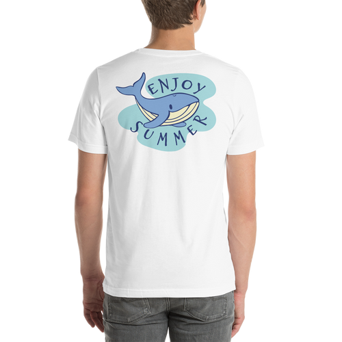 Whale Enjoy Summer Short-Sleeve Unisex T-Shirt by Design Express