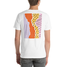 Surround Yourself with Happiness Back Side Unisex T-Shirt by Design Express
