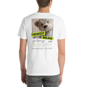 Teddy Bear Hystory Unisex T-shirt by Design Express