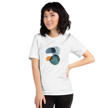 White / XS Peace Abstract Art Short-Sleeve Unisex T-Shirt by Design Express