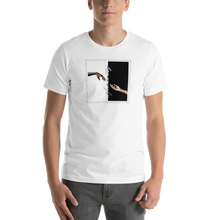White / XS Humanity Front Short-Sleeve Unisex T-Shirt by Design Express