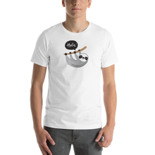 White / XS Hola Sloths Short-Sleeve Unisex T-Shirt by Design Express