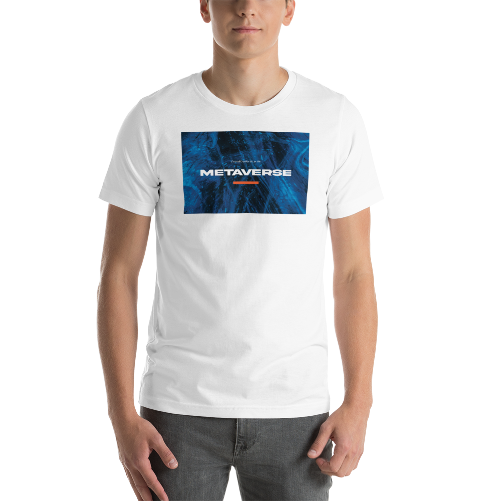 White / XS I would rather be in the metaverse Short-Sleeve Unisex T-Shirt by Design Express