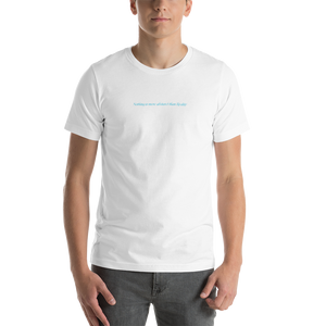 White / XS Nothing is more abstarct than reality Bavkside Short-Sleeve Unisex T-Shirt by Design Express