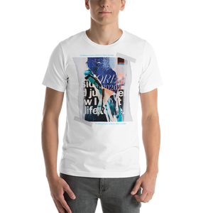 White / XS Nothing is more abstarct than reality Frontside Short-Sleeve Unisex T-Shirt by Design Express