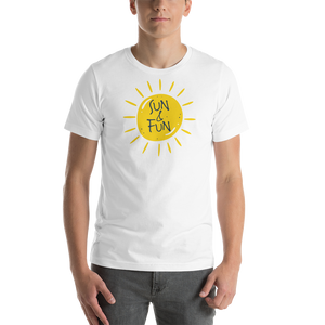White / XS Sun & Fun Unisex T-Shirt by Design Express