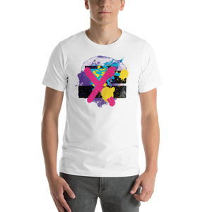 XS Abstract Series 01 Unisex T-shirt White by Design Express