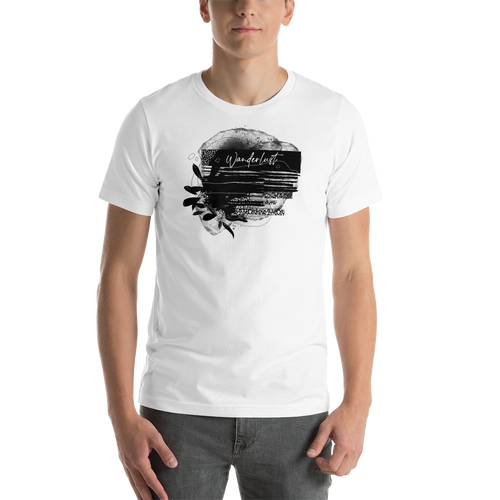 XS Wanderlust Illustration Series Unisex T-shirt by Design Express