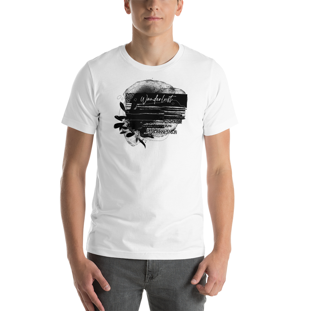 XS Wanderlust Illustration Series Unisex T-shirt by Design Express