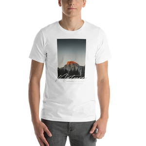 White / XS Nature Yosemite Unisex T-shirt Front by Design Express