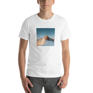 White / XS Dolomites Italy Unisex T-shirt Front by Design Express
