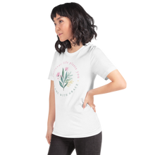 Wherever life plants you, blame with grace Short-Sleeve Unisex T-Shirt by Design Express