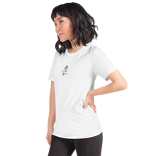Let your soul glow Back Short-Sleeve Unisex White T-Shirt by Design Express