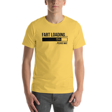 Yellow / S Fart Loading (Funny) Light Unisex T-Shirt by Design Express