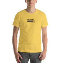 Yellow / S Fart Loading Small (Funny) Light Short-Sleeve Unisex T-Shirt by Design Express