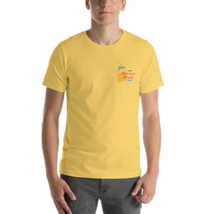 Yellow / S Drink Summer Chills Short-Sleeve Unisex T-Shirt by Design Express