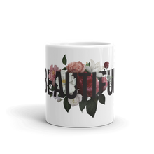 Beautiful Flower White glossy mug by Design Express