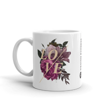 Love Flower White Glossy Mug by Design Express
