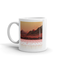 Volcano White Glossy Mug by Design Express